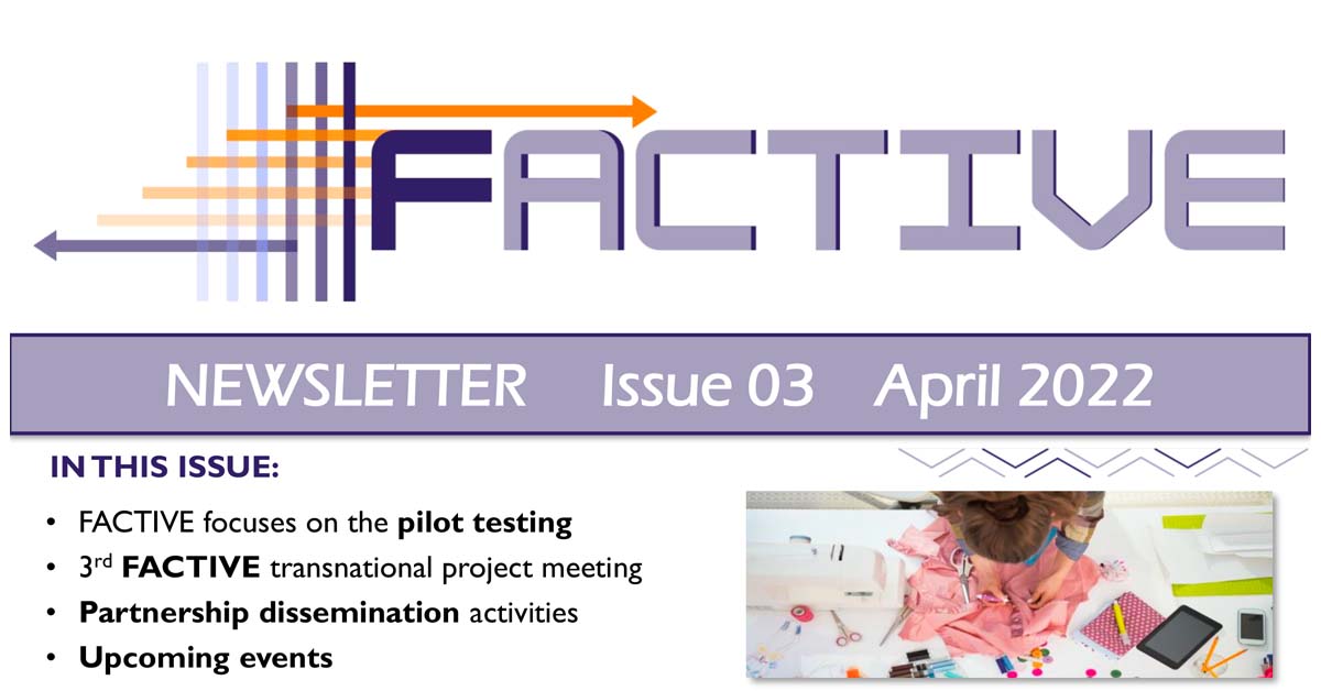 Newsletter Issue 03 – April 2022